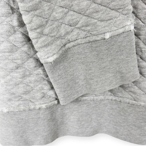 Patagonia Organic Cotton Quilt Snap T Pullover Sweatshirt XS Gray Green - Picture 7 of 11